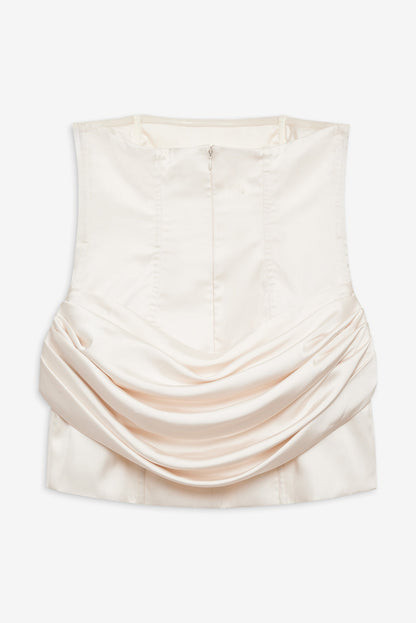 For Love and Lemons Serena Mini Dress - Cream