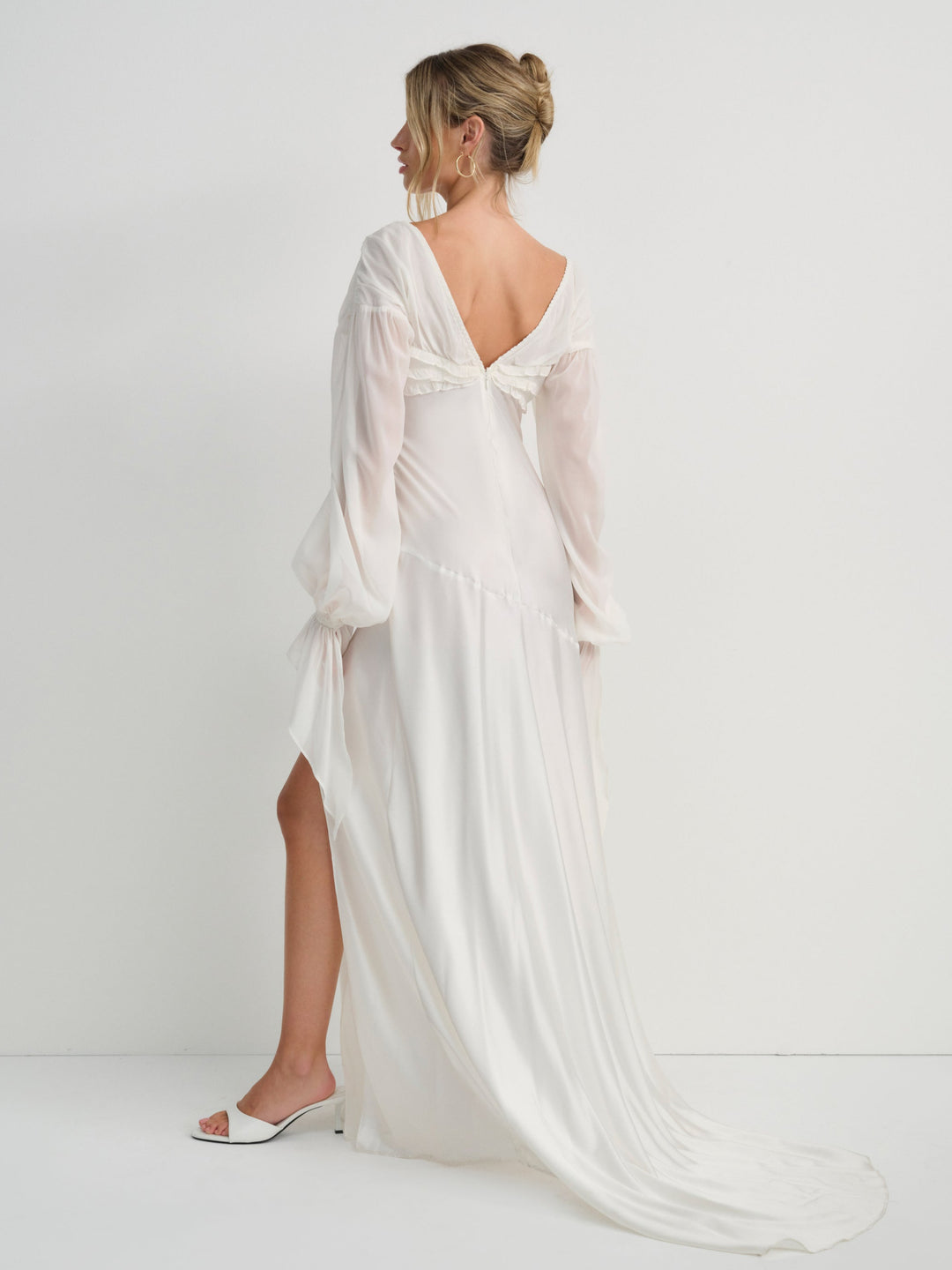 For Love and Lemons Evy Gown - White