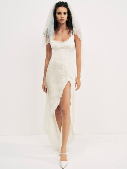 For Love and Lemons Clemence Maxi Dress - Cream