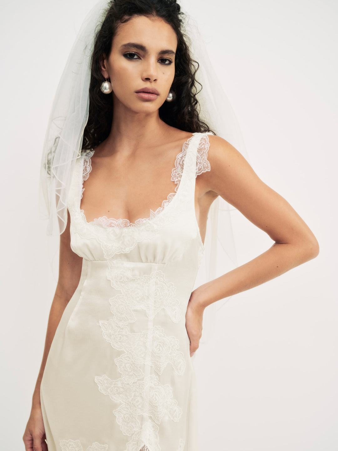 For Love and Lemons Clemence Maxi Dress - Cream