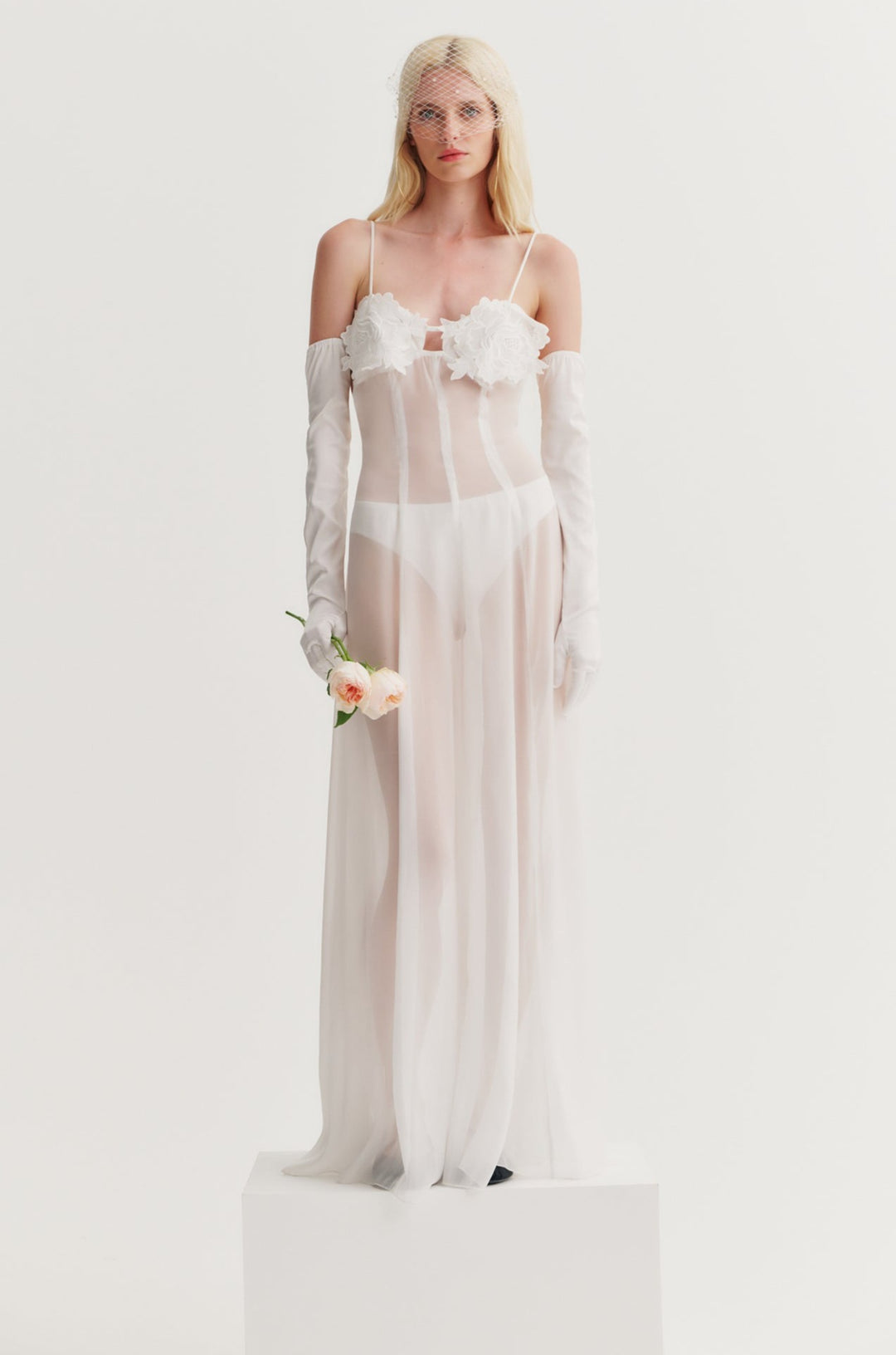 For Love and Lemons Chiara Bridal Gown - White
