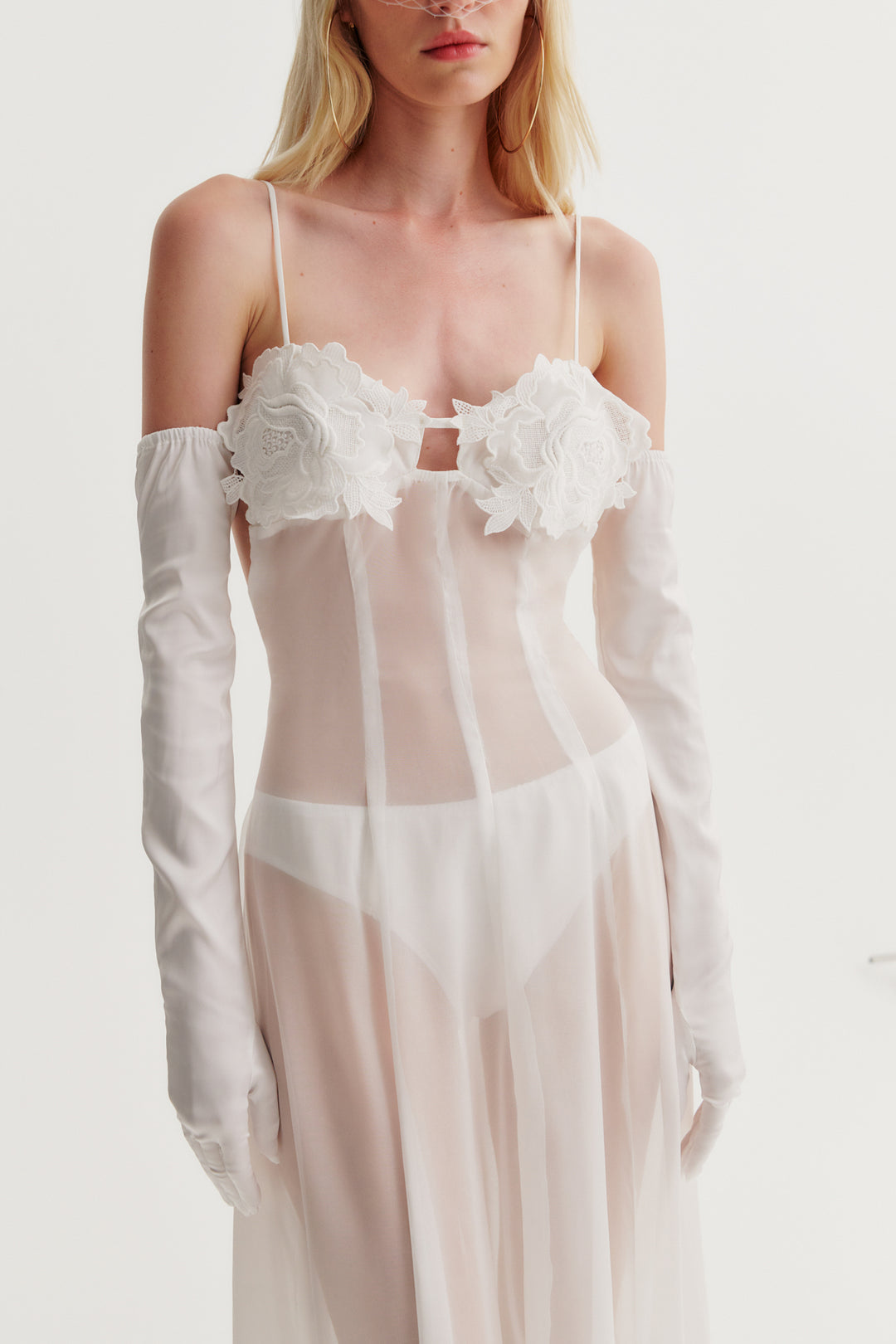 For Love and Lemons Chiara Bridal Gown - White