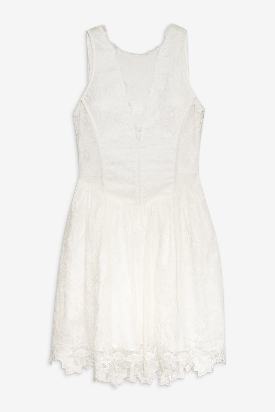 For Love and Lemons Tara Mini Dress - White