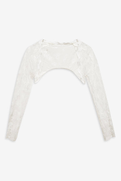 For Love and Lemons Tara Mini Dress - White