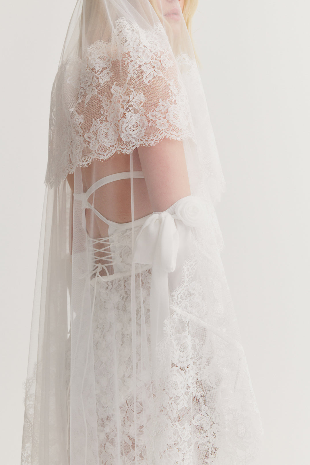 For Love and Lemons Arabella Bridal Gown - White
