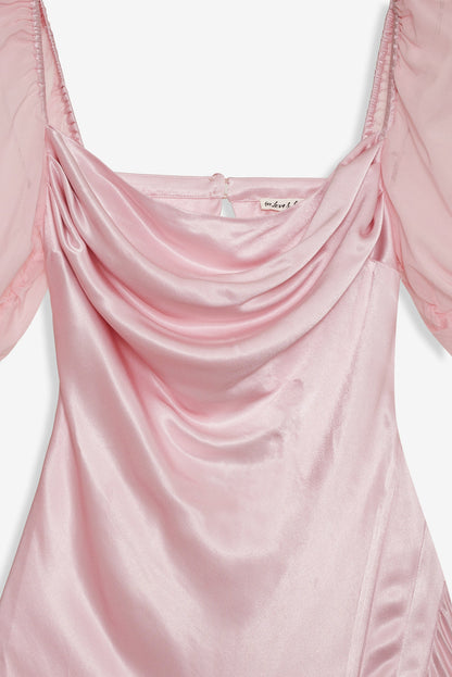 For Love and Lemons Willow Gown - Light Pink
