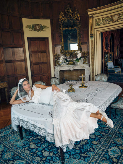 For Love and Lemons Diana Gown - White