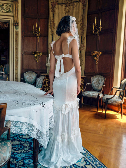 For Love and Lemons Diana Gown - White