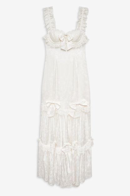 For Love and Lemons Diana Gown - White