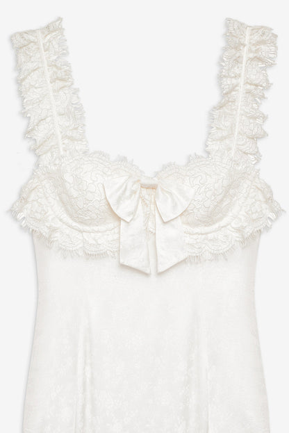 For Love and Lemons Diana Gown - White