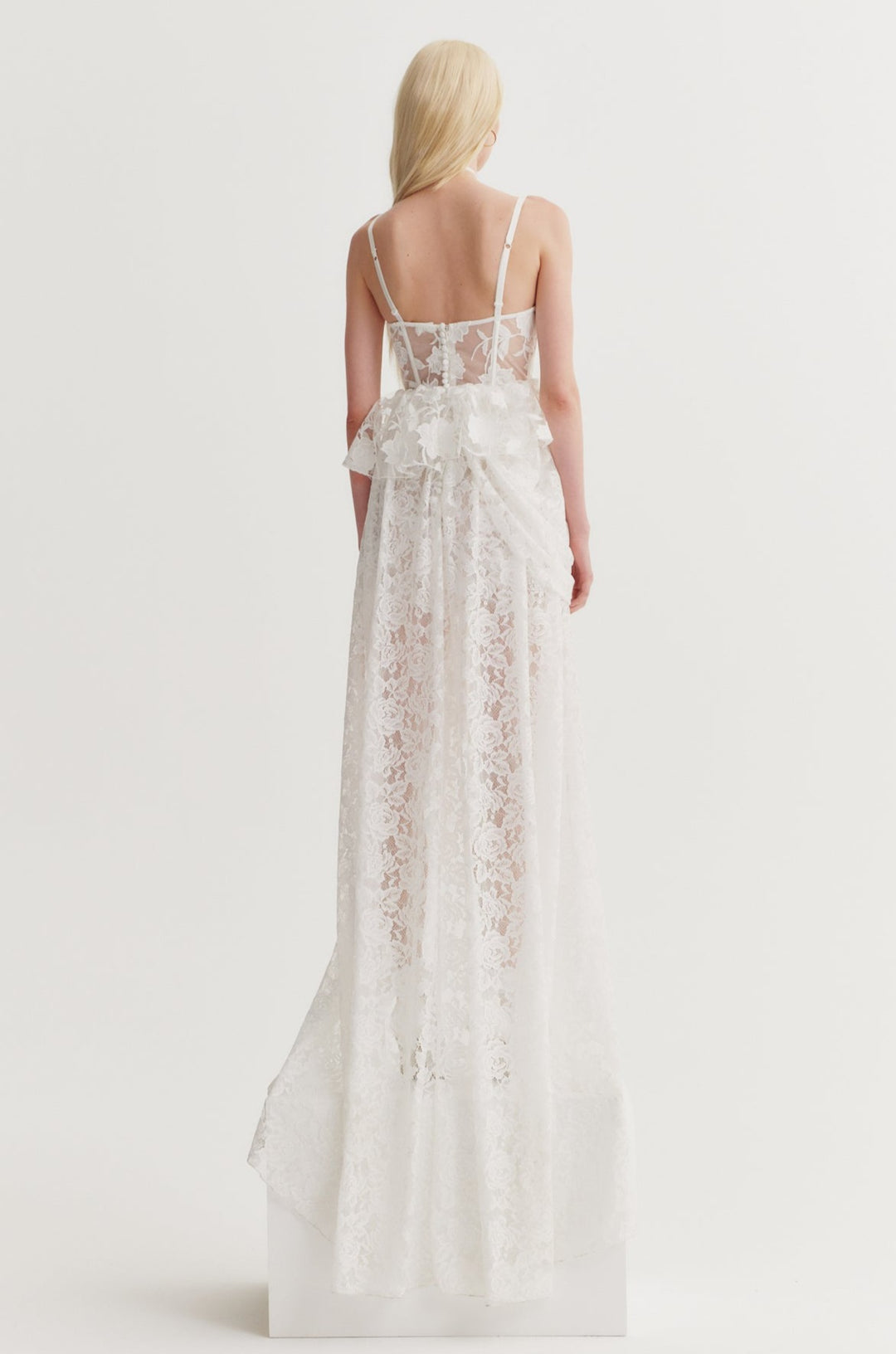 For Love and Lemons Alora Bridal Gown - White