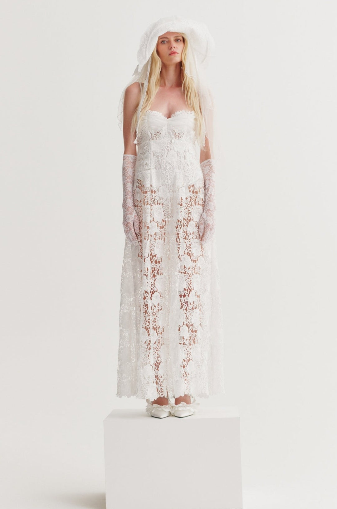 For Love and Lemons Marisol Bridal Gown - White