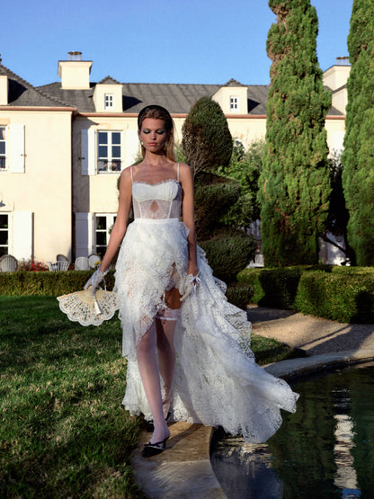 For Love and Lemons Heaven Gown - White