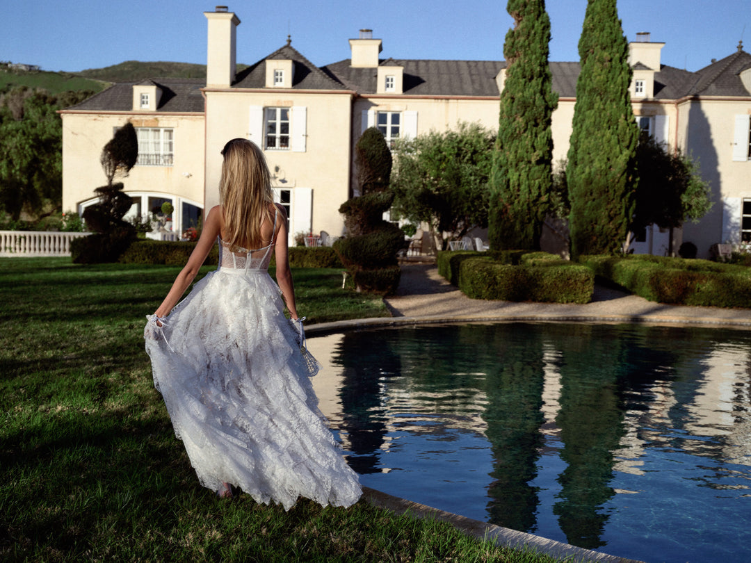 For Love and Lemons Heaven Gown - White