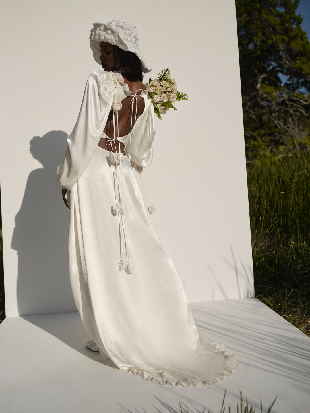 For Love and Lemons Kendall Gown - White