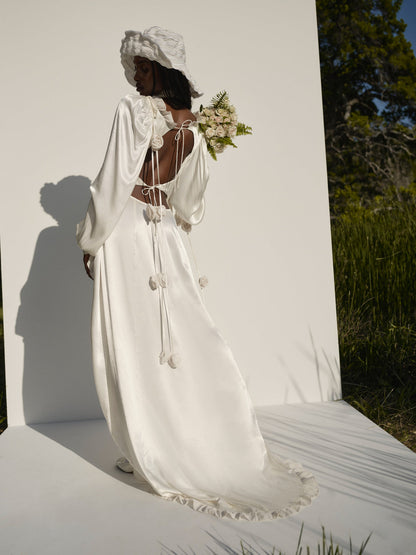 For Love and Lemons Kendall Gown - White