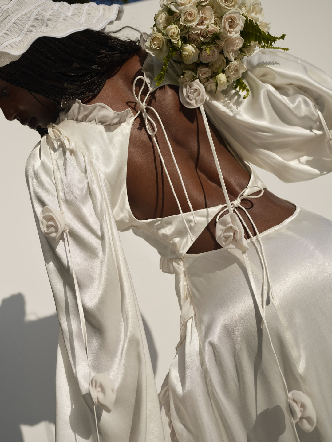 For Love and Lemons Kendall Gown - White
