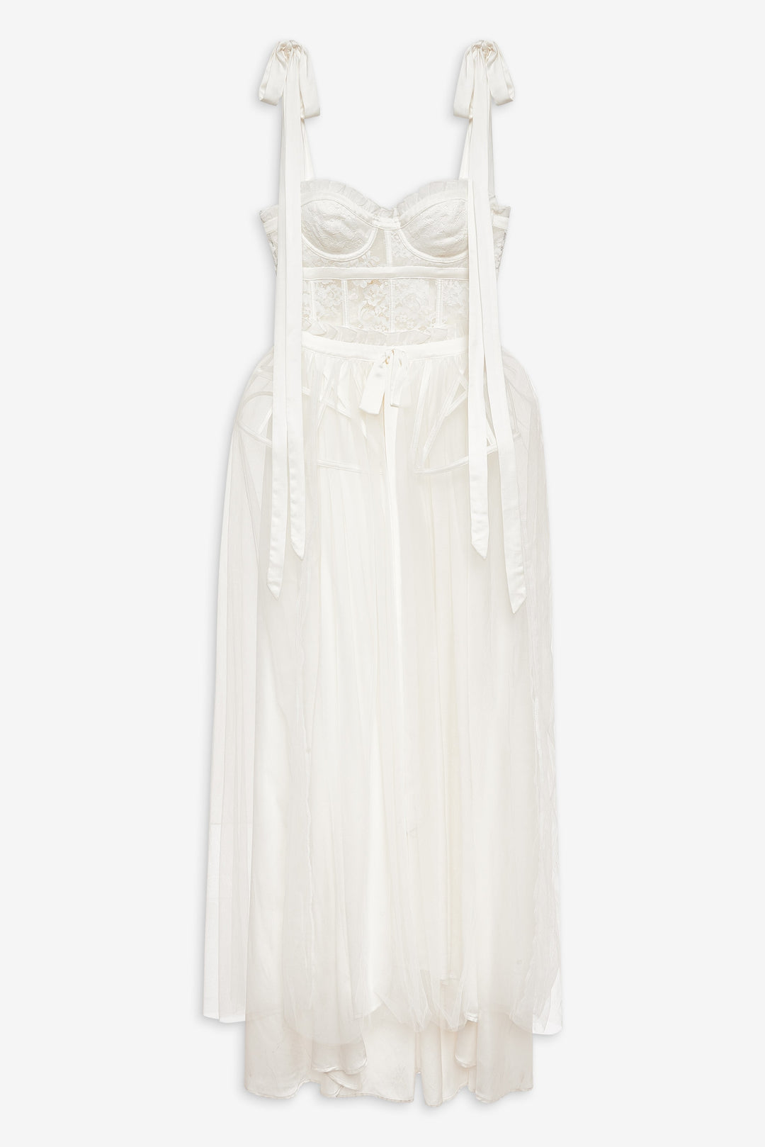 For Love and Lemons Valetta Gown - Cream