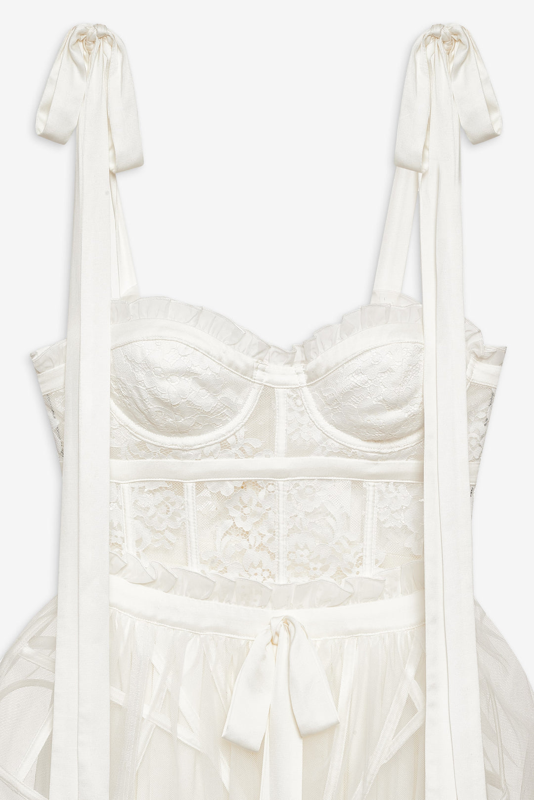 For Love and Lemons Valetta Gown - Cream