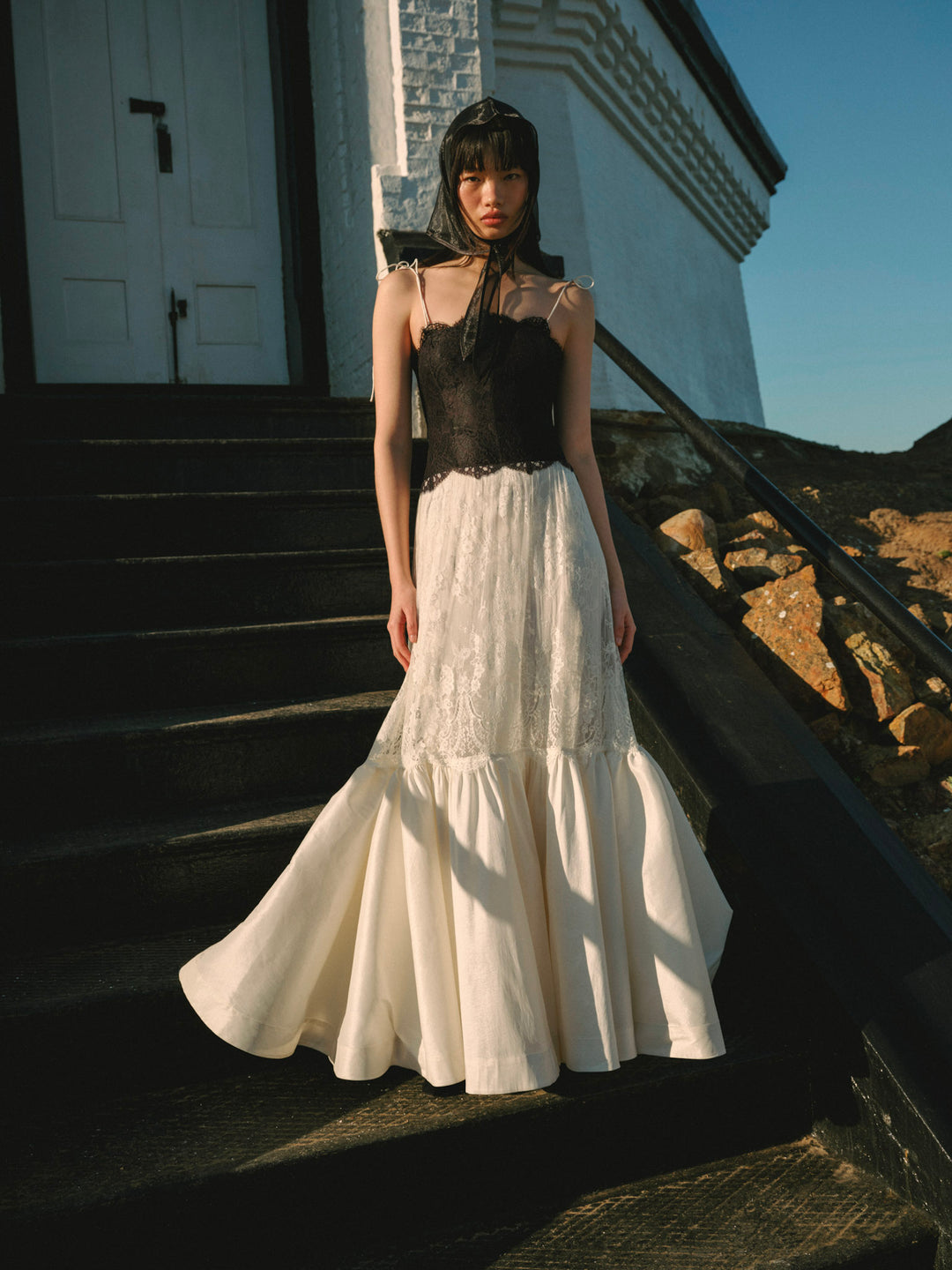 For Love and Lemons Gia Gown - Cream