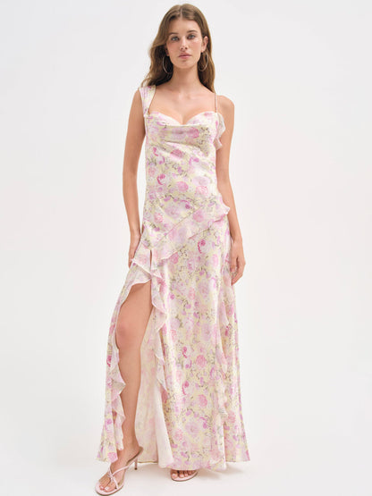 For Love and Lemons Sawyer Maxi Dress - Yellow