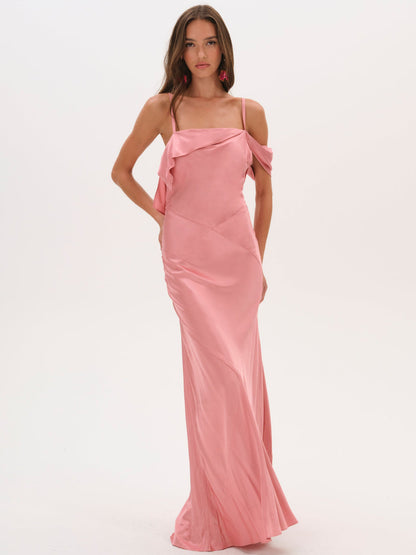 For Love and Lemons Jewel Maxi Dress - Mauve