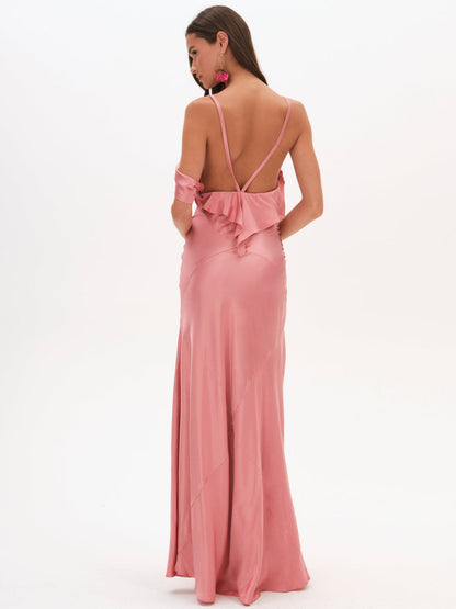 For Love and Lemons Jewel Maxi Dress - Mauve
