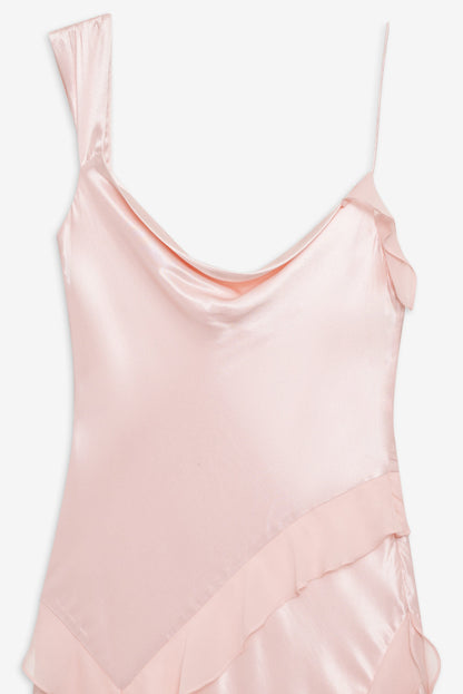 For Love and Lemons Sawyer Maxi Dress - Baby Pink
