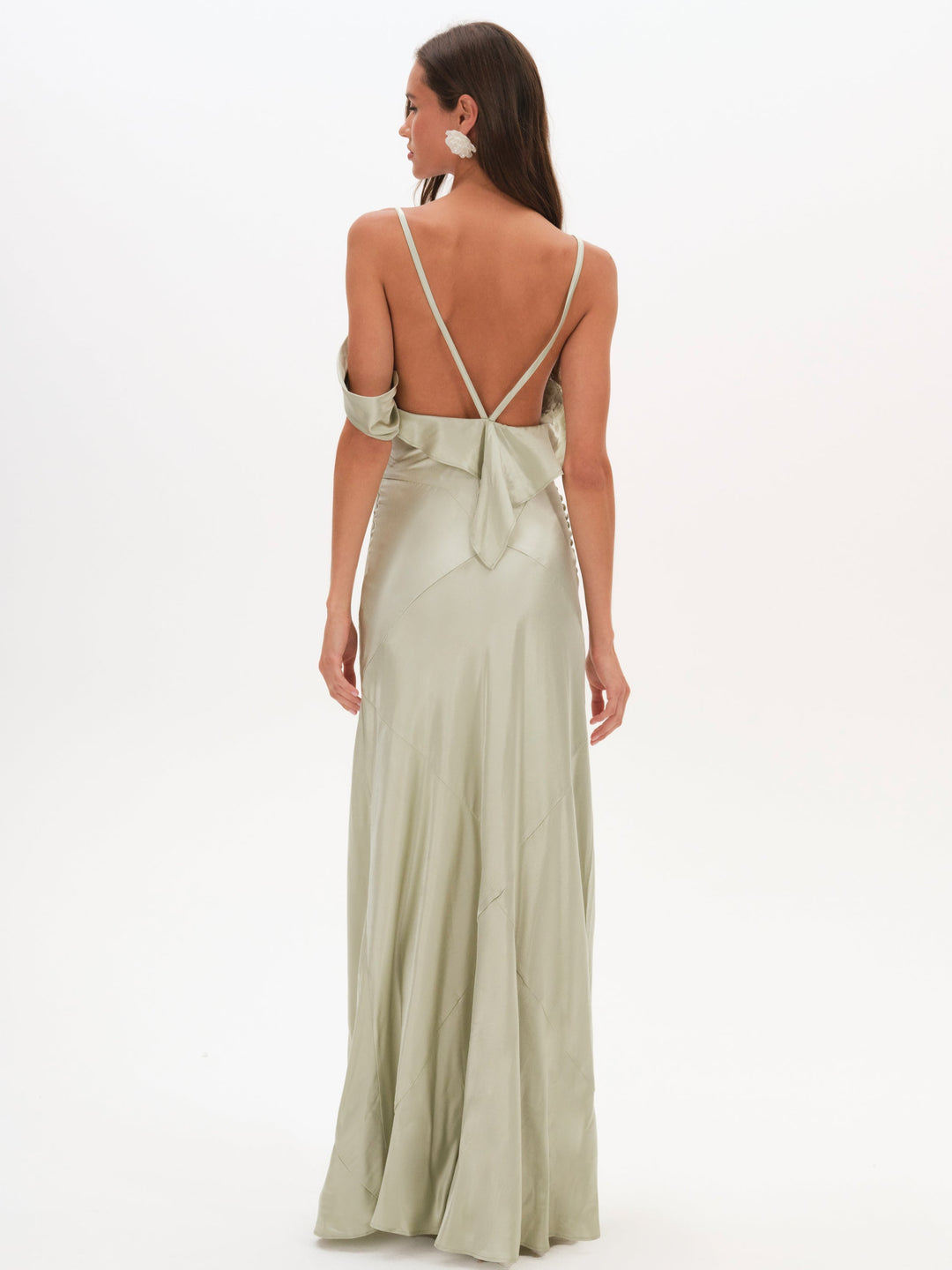For Love and Lemons Jewel Maxi Dress - Sage