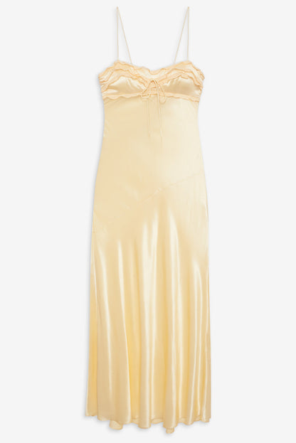For Love and Lemons Natalie Maxi Dress - Yellow