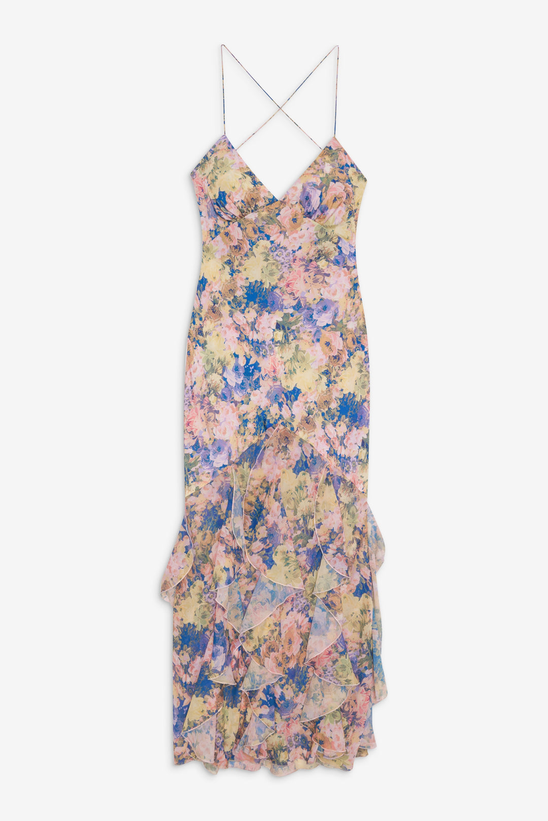 For Love and Lemons Elea Maxi Dress - Pink