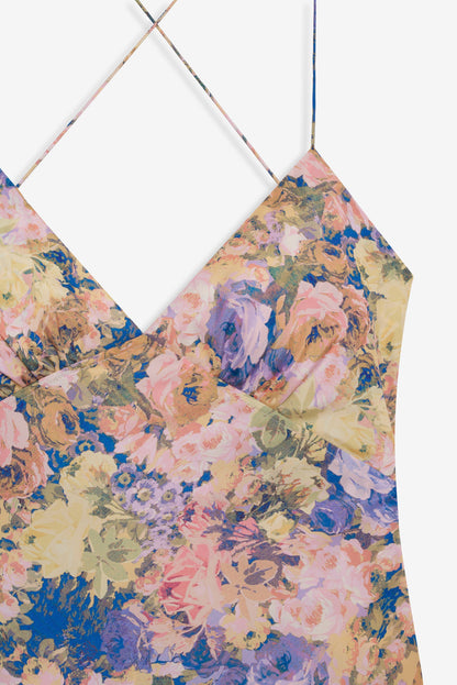 For Love and Lemons Elea Maxi Dress - Pink
