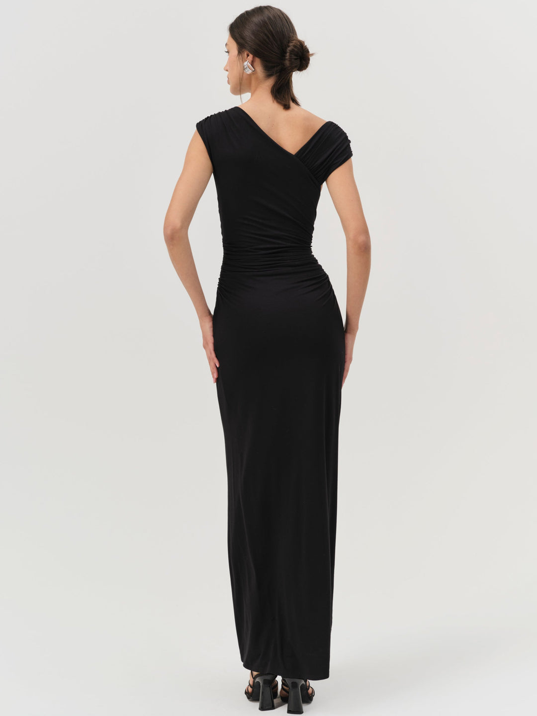 For Love and Lemons Genesis Maxi Dress - Black