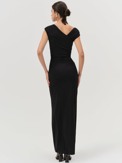 For Love and Lemons Genesis Maxi Dress - Black