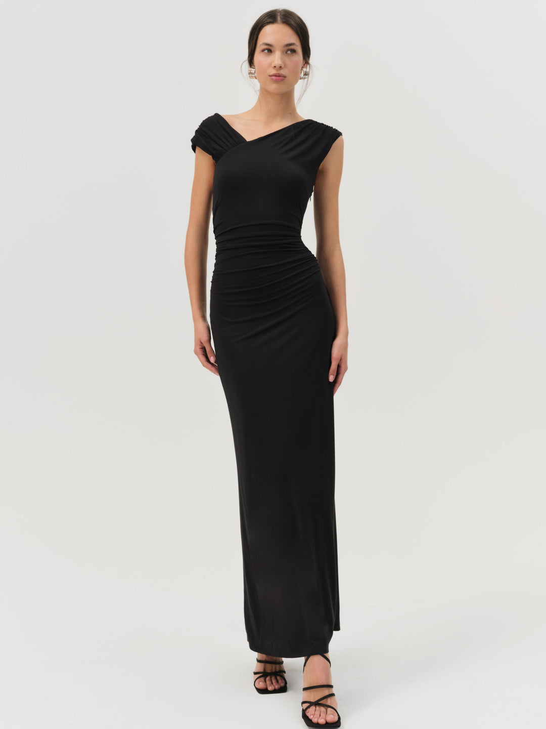 For Love and Lemons Genesis Maxi Dress - Black
