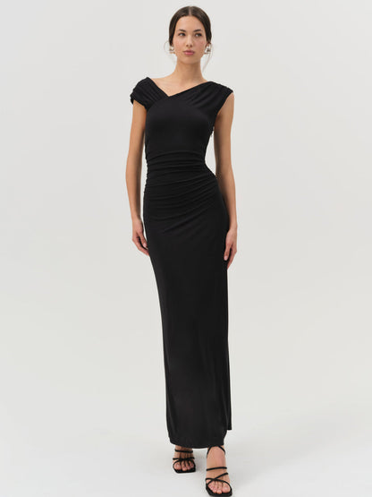 For Love and Lemons Genesis Maxi Dress - Black