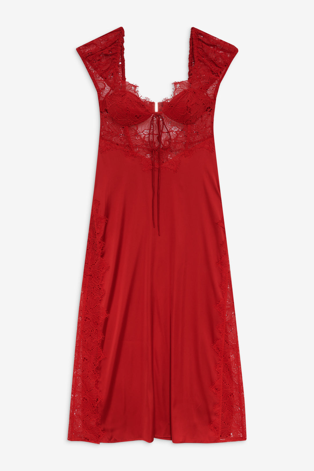 For Love and Lemons Casey Maxi Dress - Red