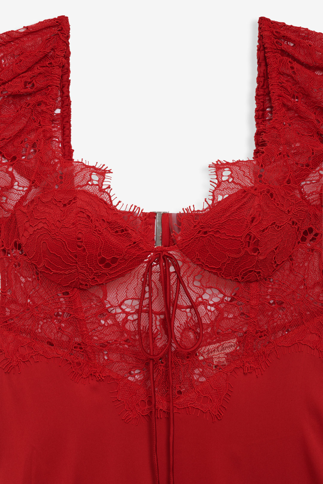 For Love and Lemons Casey Maxi Dress - Red