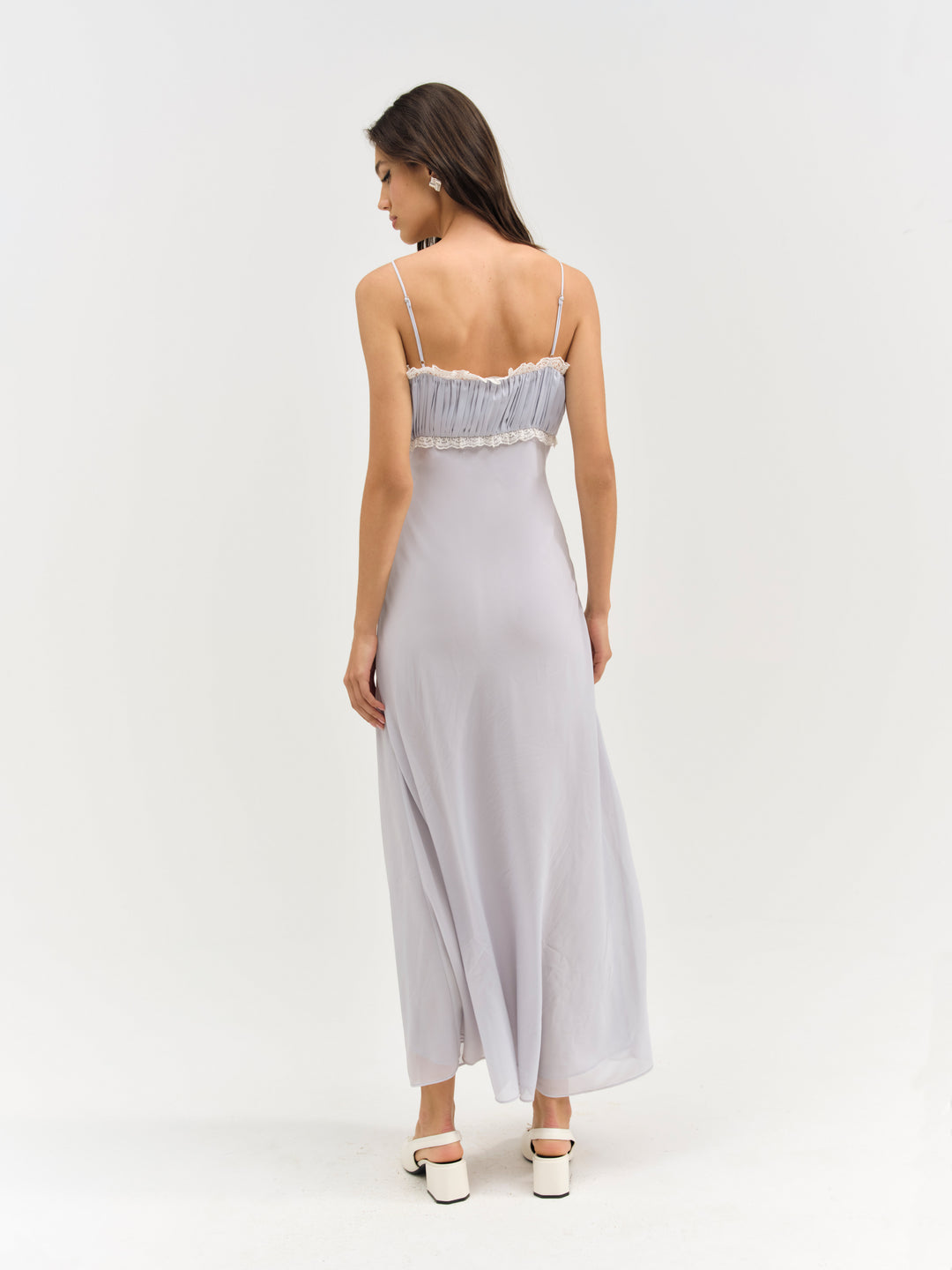 For Love and Lemons Jasmine Maxi Dress - Blue