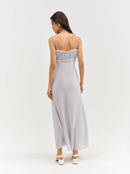 For Love and Lemons Jasmine Maxi Dress - Blue