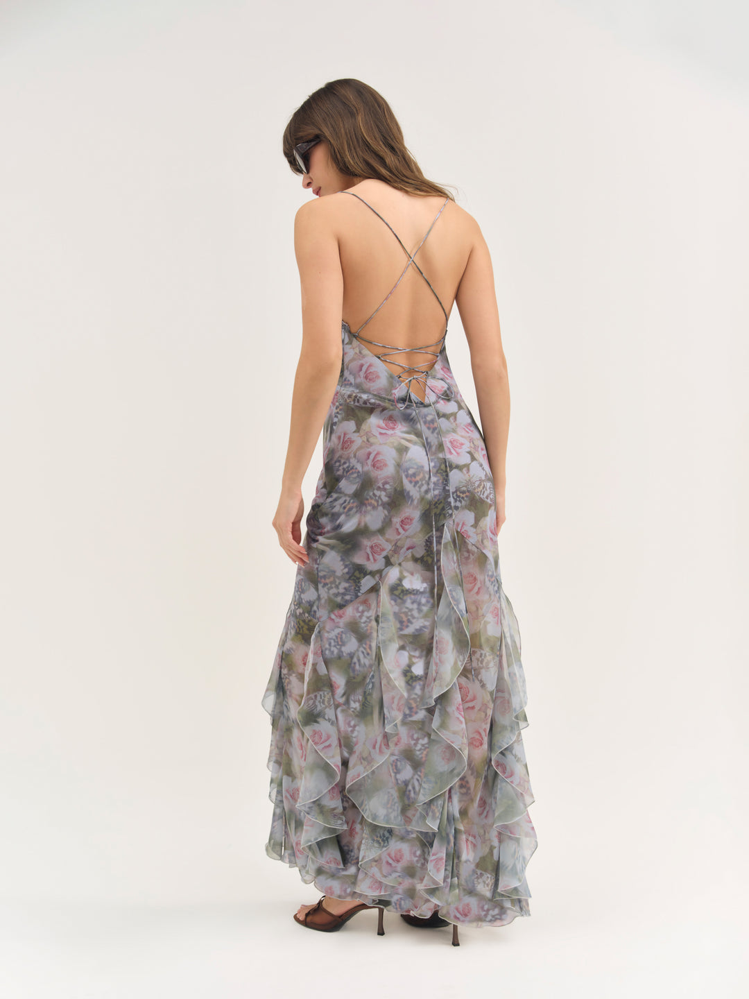 For Love and Lemons Elea Maxi Dress - Purple