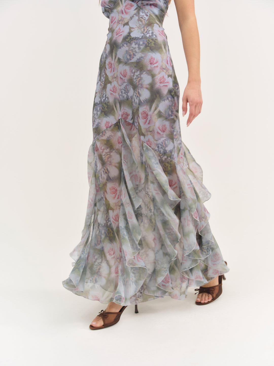 For Love and Lemons Elea Maxi Dress - Purple