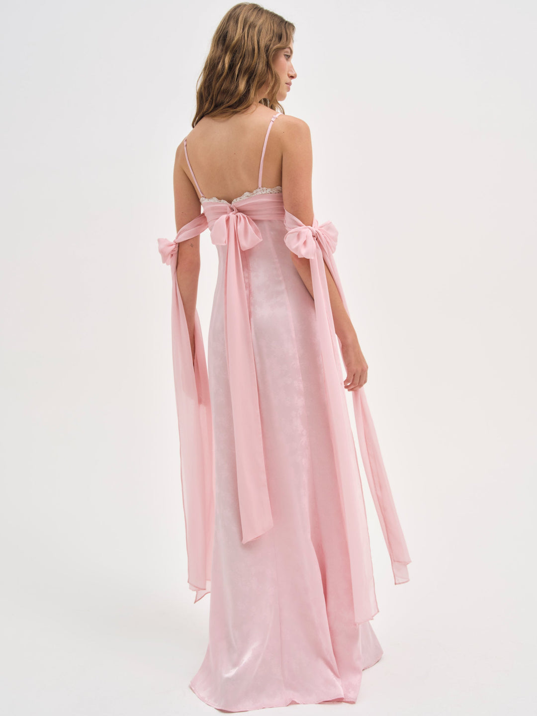 For Love and Lemons Sheila Maxi Dress - Pink
