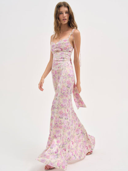 For Love and Lemons Courtney Maxi Dress - Yellow