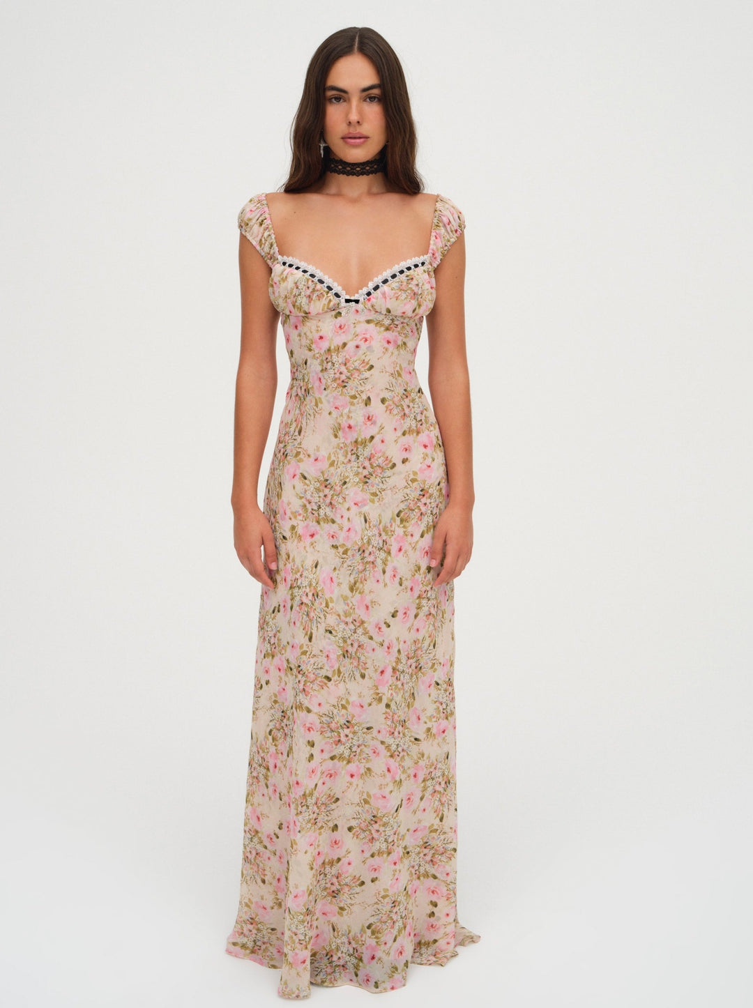 For Love and Lemons Emmaline Maxi Dress - Yellow