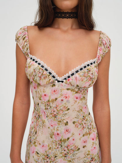 For Love and Lemons Emmaline Maxi Dress - Yellow