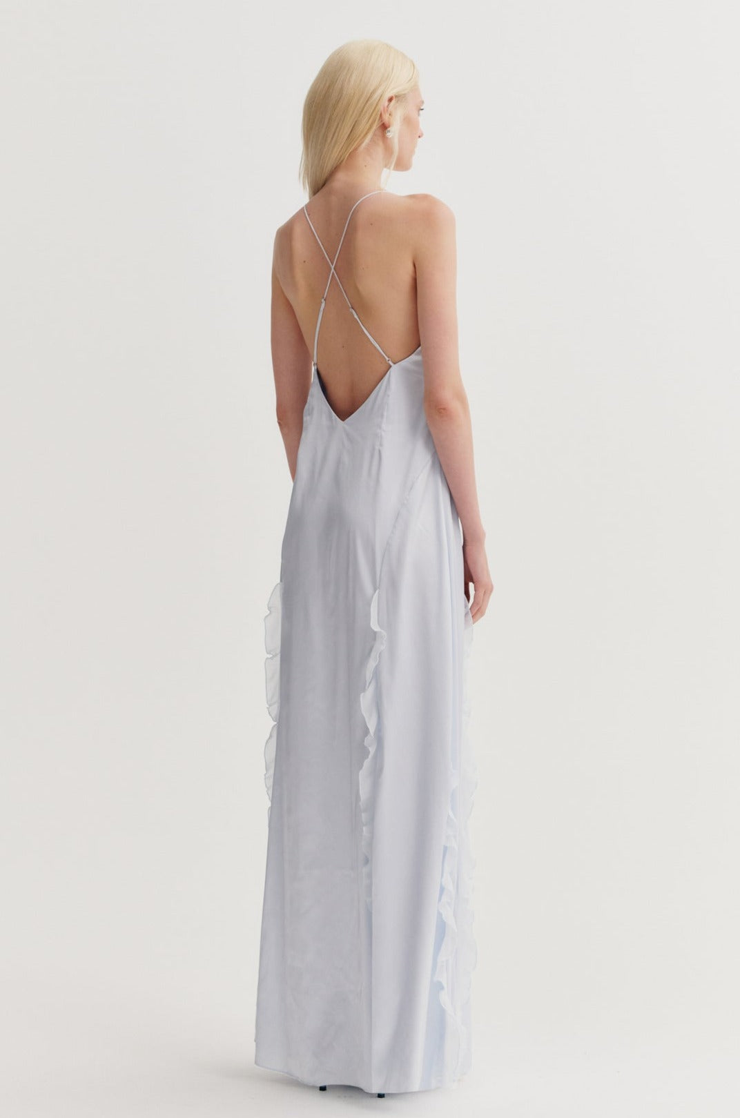 For Love and Lemons Britney Gown - Blue