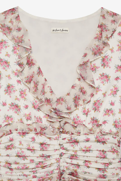 For Love and Lemons Jayleen Mini Dress - Pink