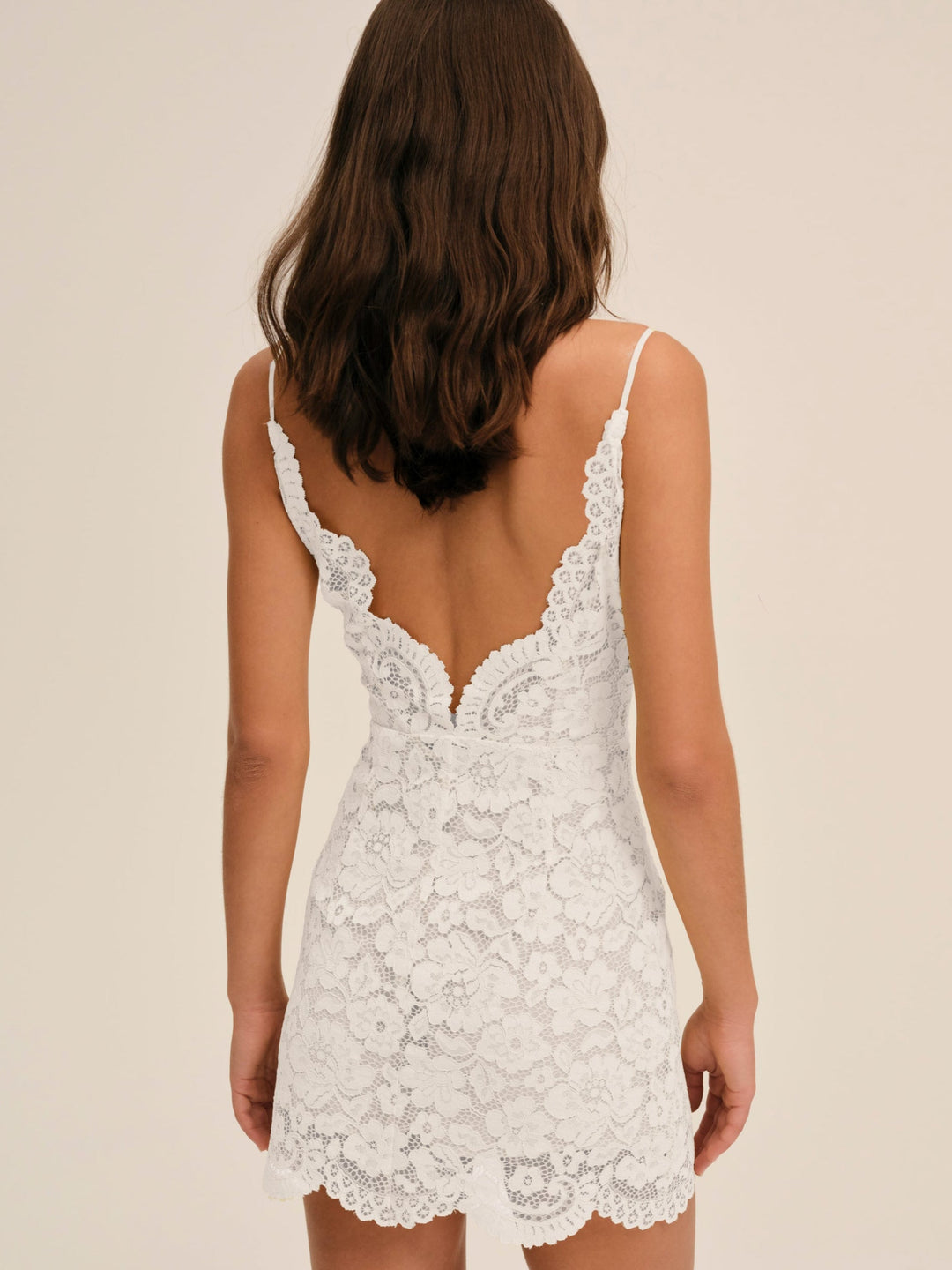 For Love and Lemons Lakeside Mini Dress - White