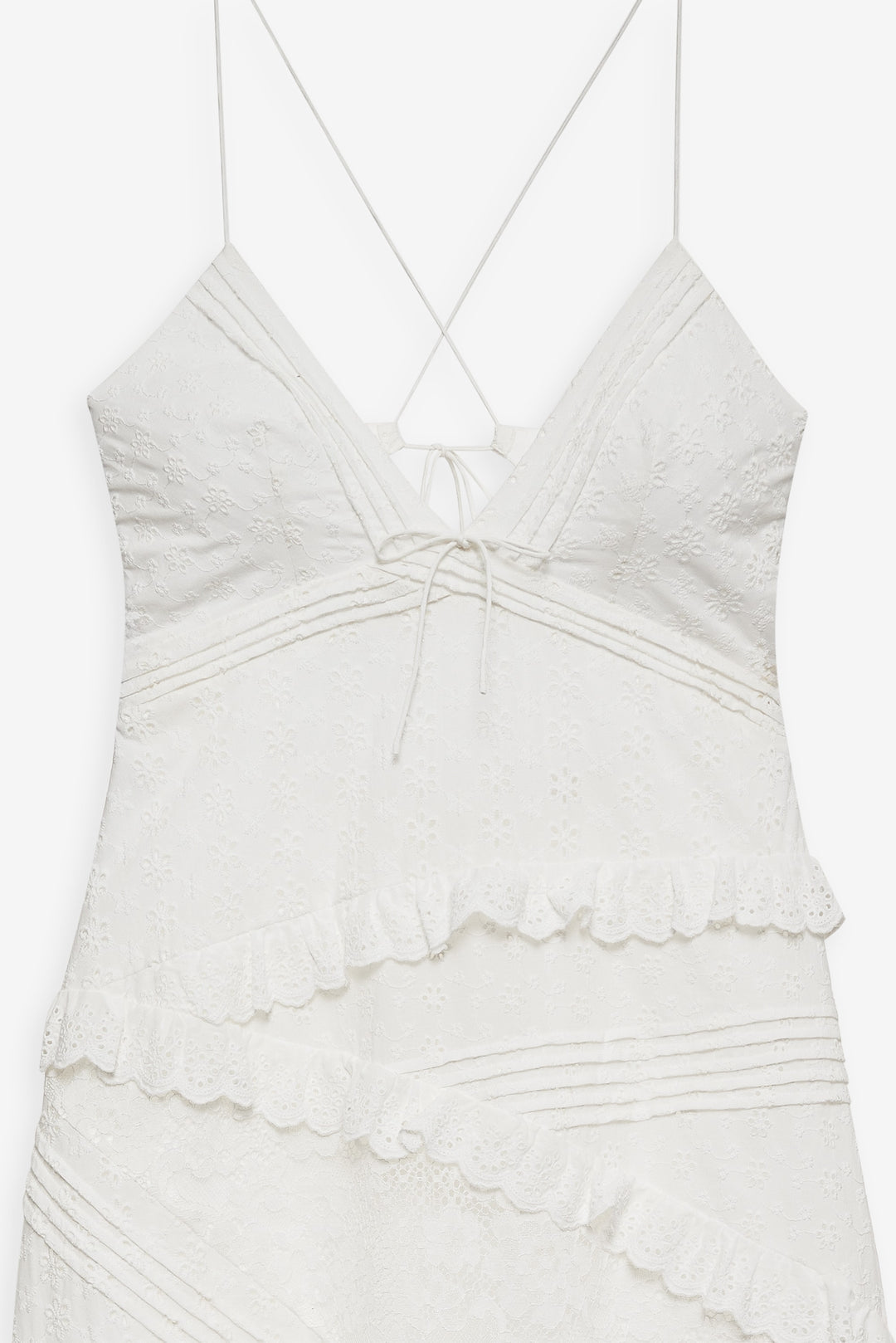 For Love and Lemons Rosalyn Maxi Dress - White